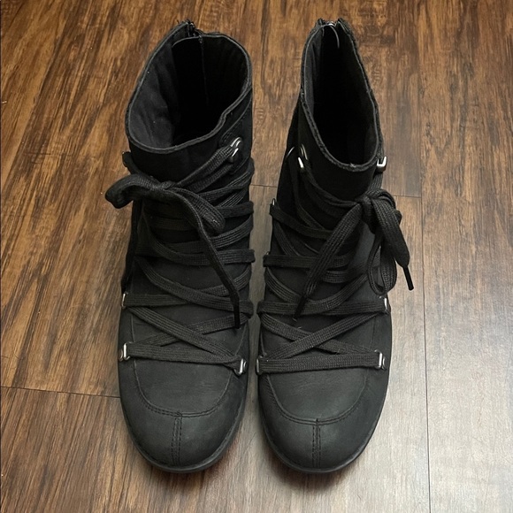 Merrell Shiloh II Hiking Black Boot Size 8 - Picture 5 of 16